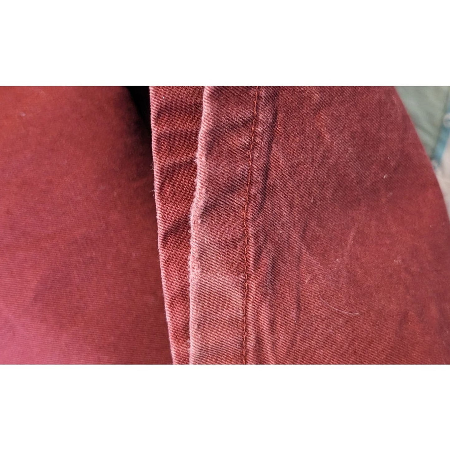 Bonobos Straight Leg Vintage Crimson Chino Mens Sz 36 x 34