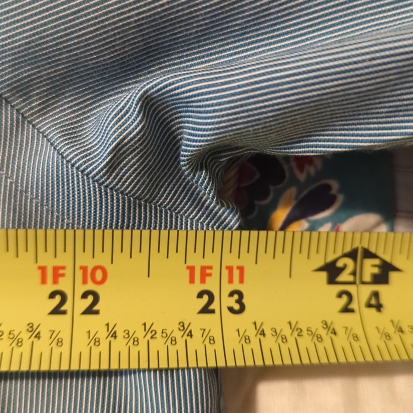 Roundtree & York Gold Label Fitted 100% Cotton Dobby Dress Shirt Mens Sz 16.5/35