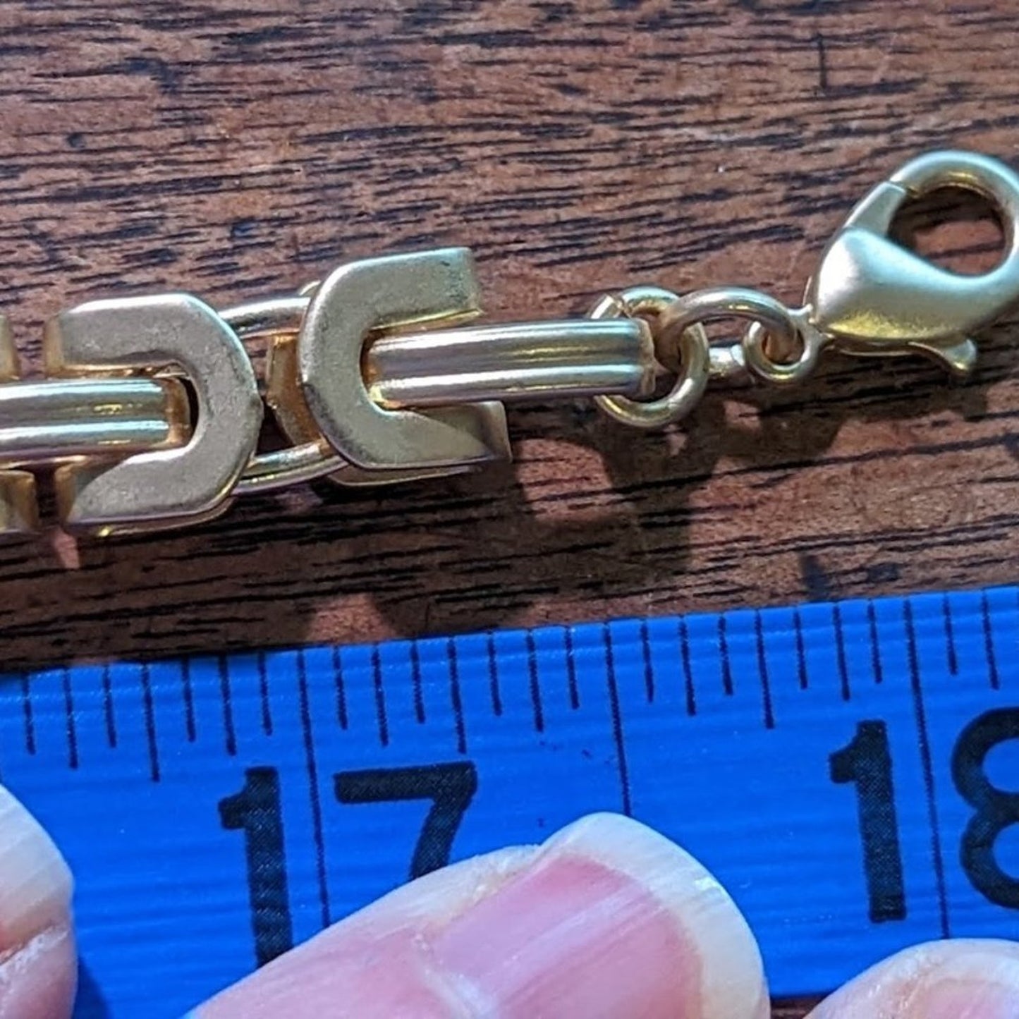 Half & Half Unique Chain Link Necklace