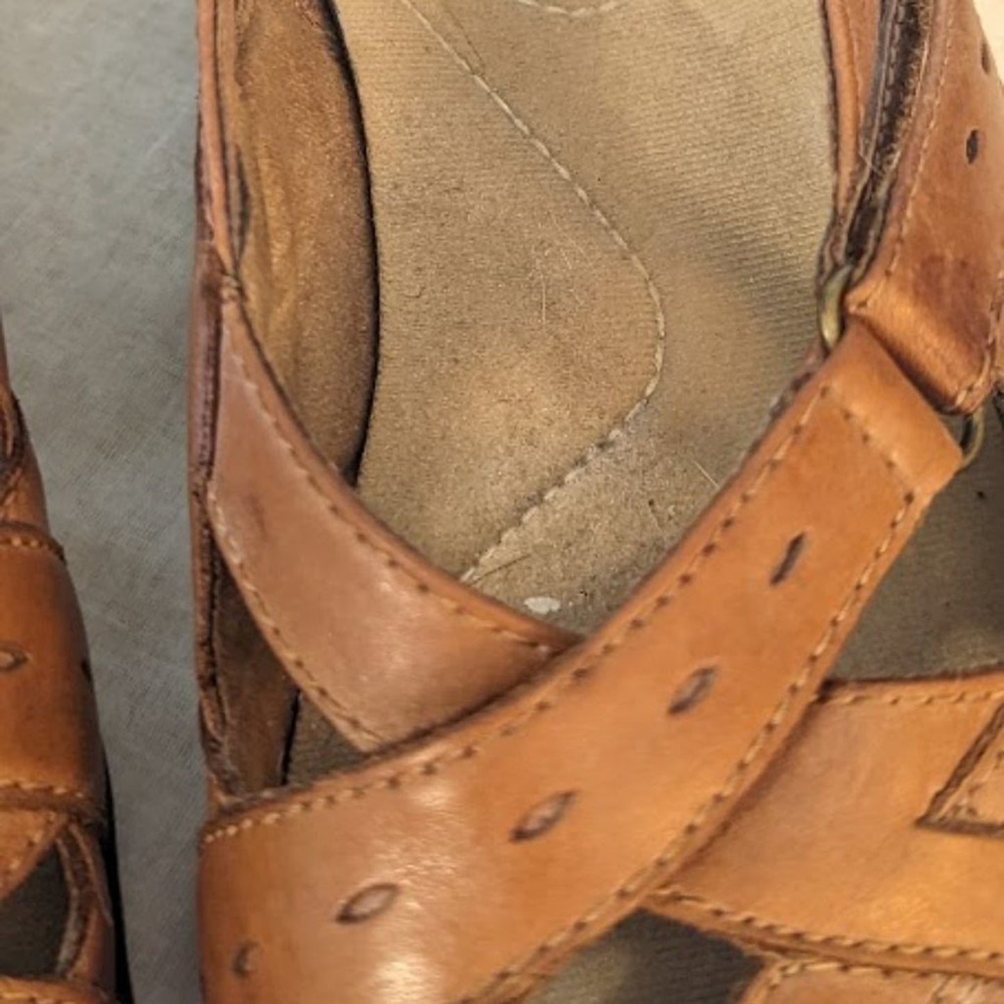 CLARK'S Bendable Ashland Rivers Spin Leather Brown Loafers Size 7