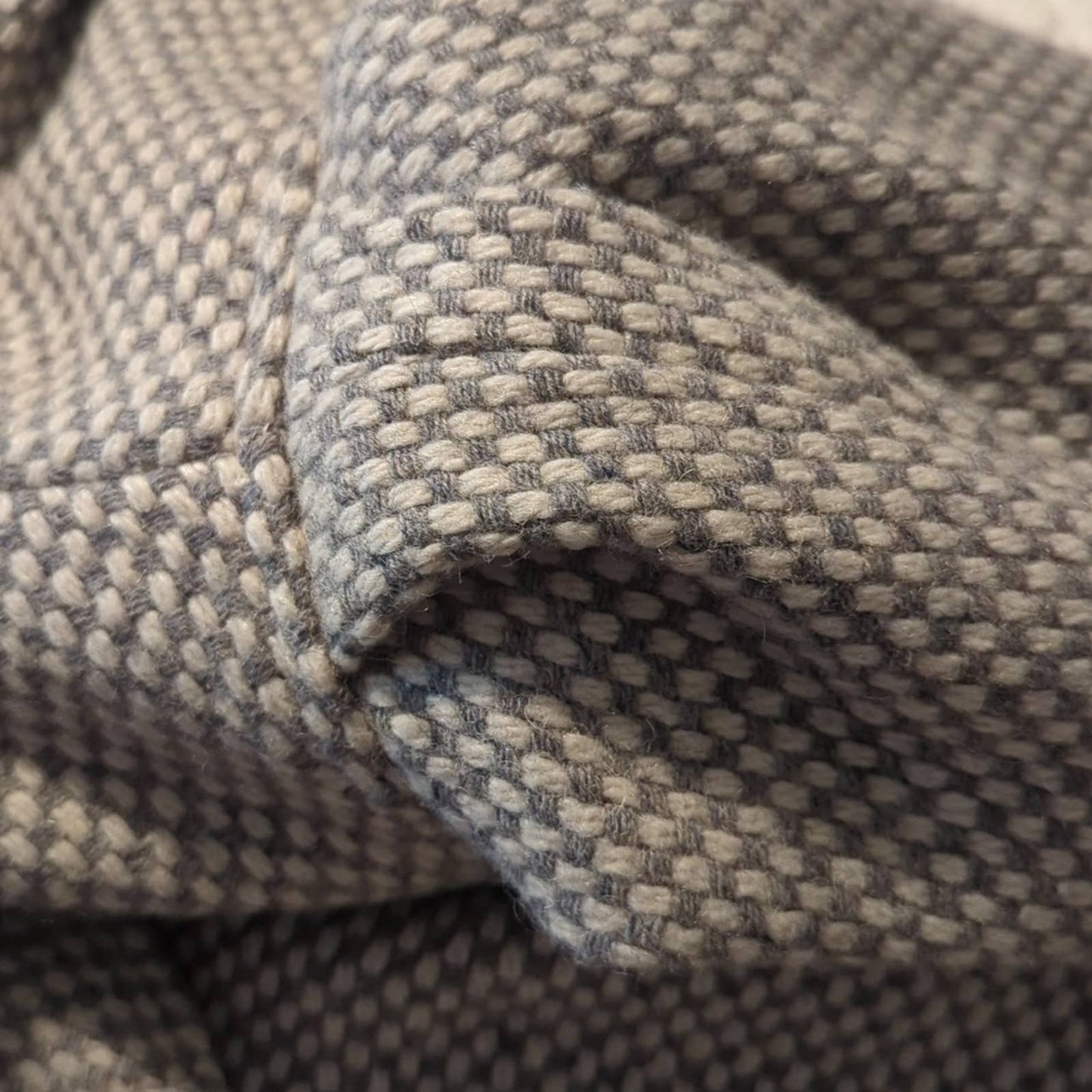 Spencer Douglas Vintage 80s Gray/Cream Tweed Wool Blend Car Coat Womens Sz 12