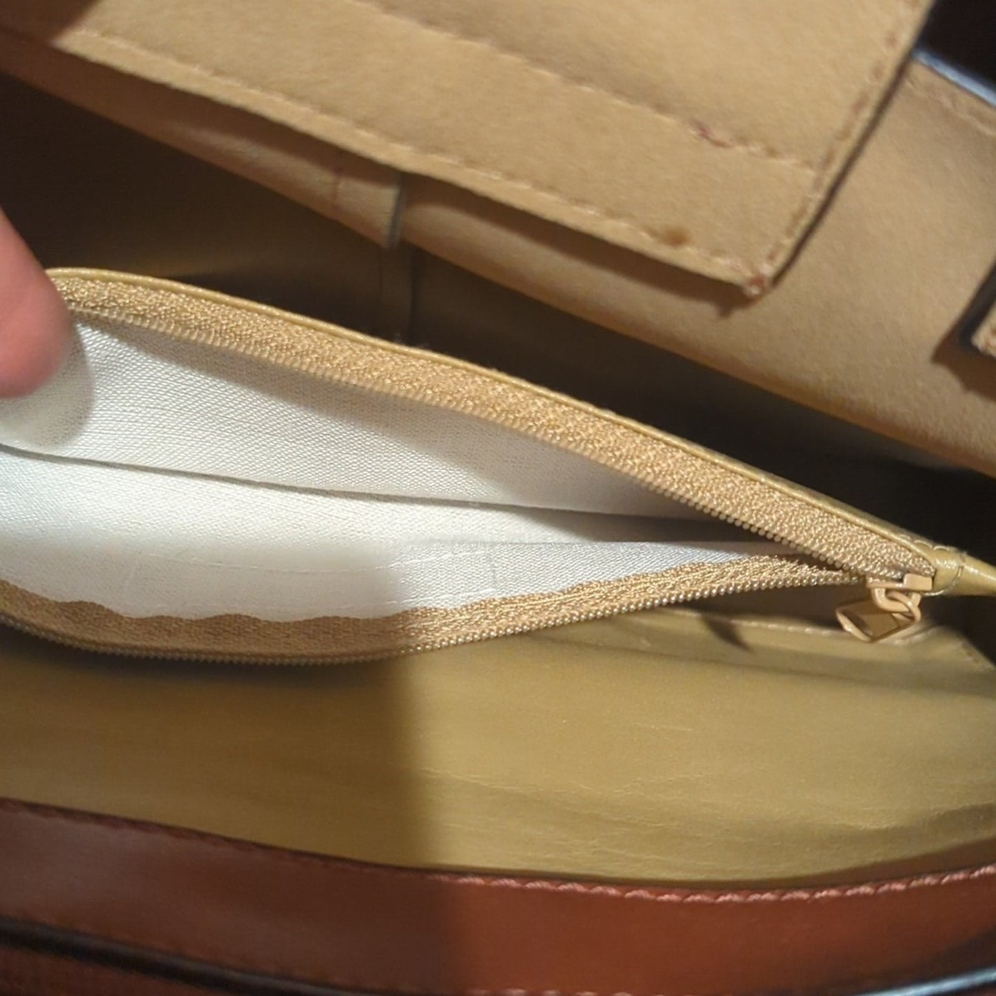 Emilie M. Simulated Leather Medium Tote Bag