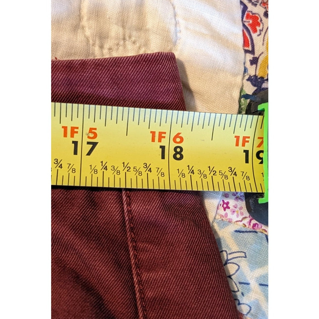 Bonobos Straight Leg Vintage Crimson Chino Mens Sz 36 x 34