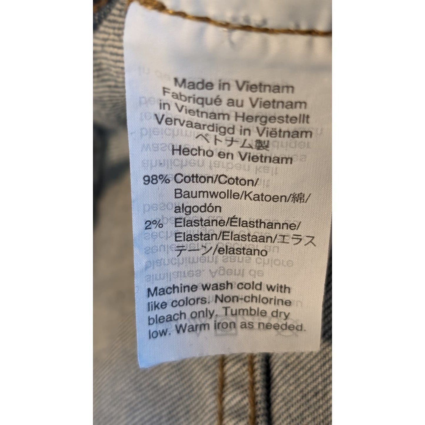Madewell The High-Rise Slim Boyjean Distressed Stretch Jean Womens Sz 32T