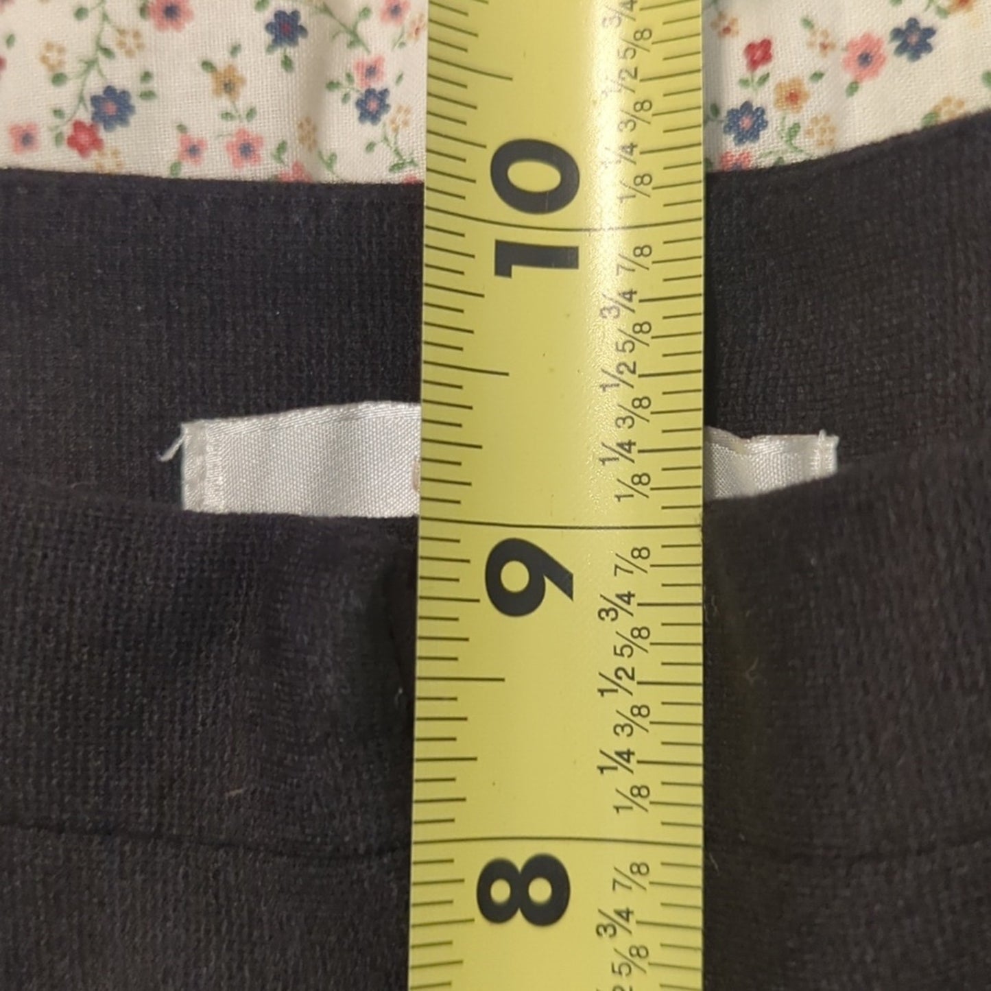 Chico's Black Zip Stretch Straight Leg Slash Pocket Dress Pant Women Sz 0 Short