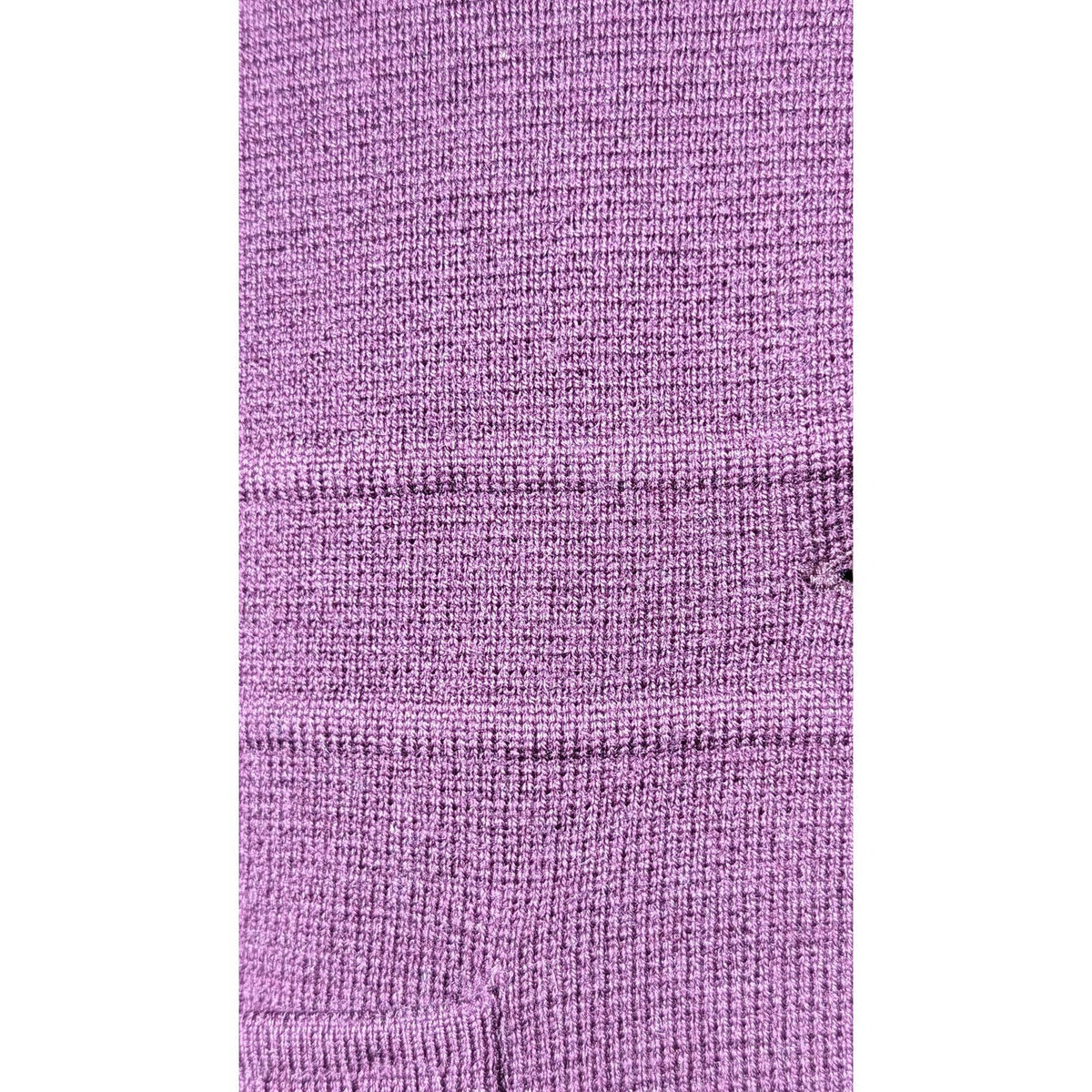 Talbots Pure Merino Wool Plum Three Button Pocket Sweater Blazer Sz Petite S