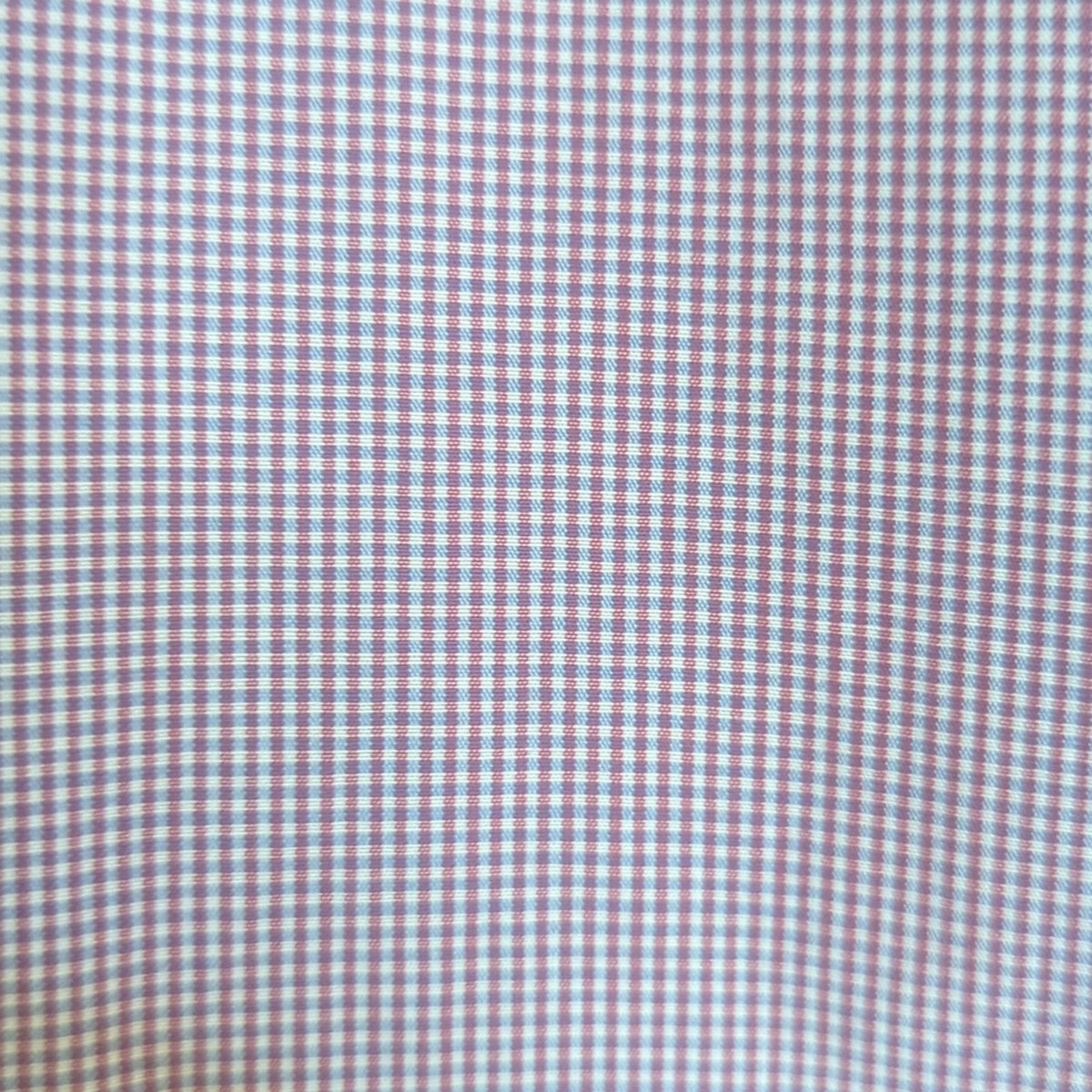 Ball and Buck Made in USA 100% Cotton Red Checked Long Sleeve Button Down Men S
