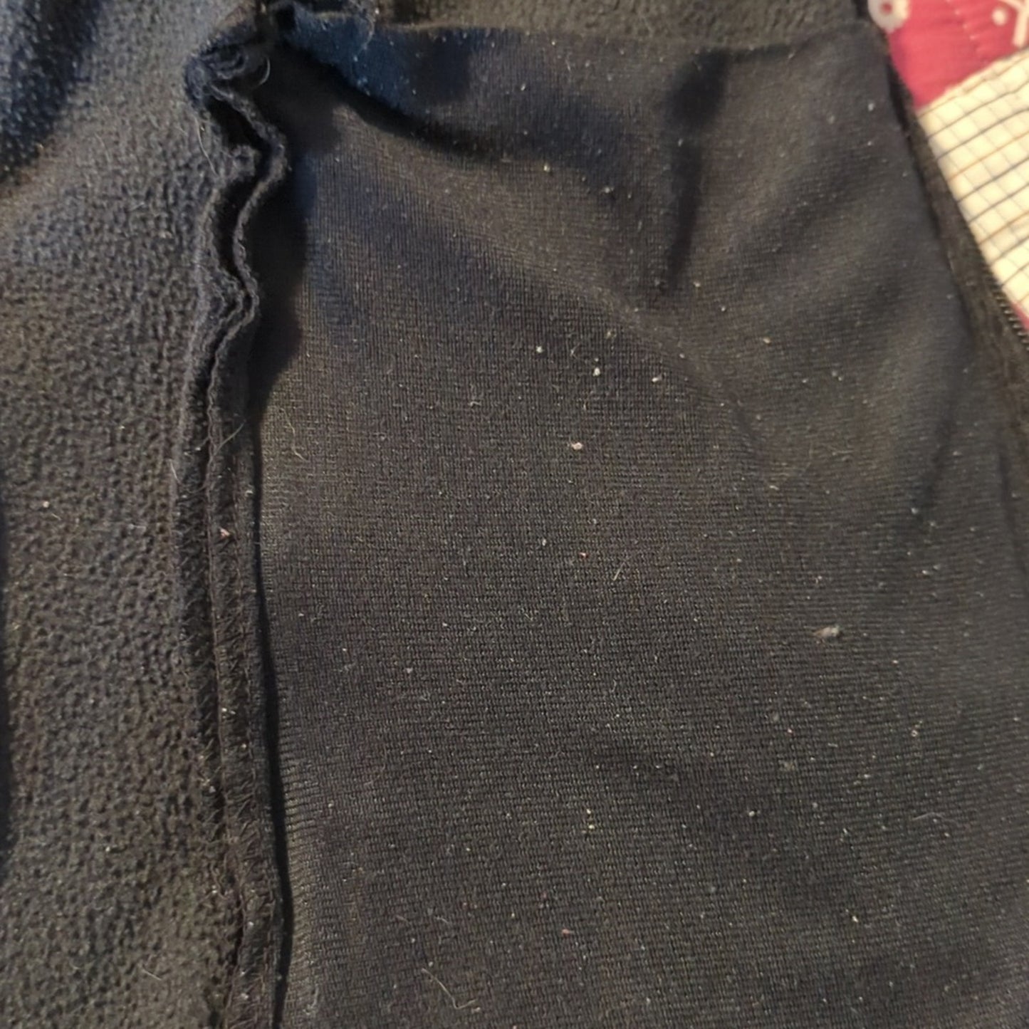 Columbia Black Full Fleece Jacket Men's Size Small