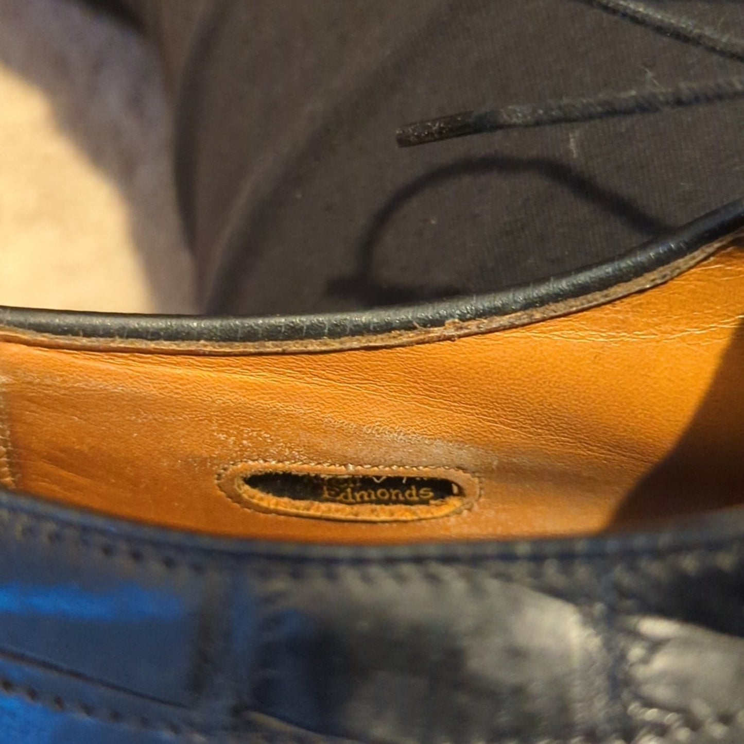 Allen Edmonds Hillcrest Black Full Alligator Goodyear Welt Custom Men's 12EEE